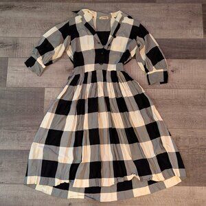 Vintage plaid dress